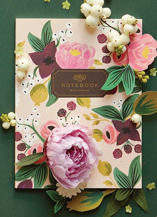 Floral notebook