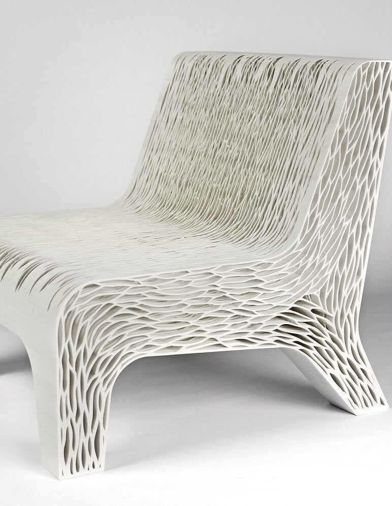 Biomimicry 3d printed soft seat