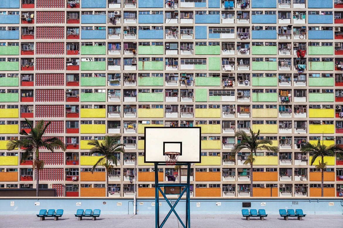 Peter Stewart Rainbow Hoops Stacked Hong Kong