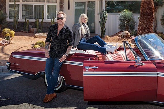 Matt sorum and Ace Harper's Palm Springs home gets a renovation with California Closets